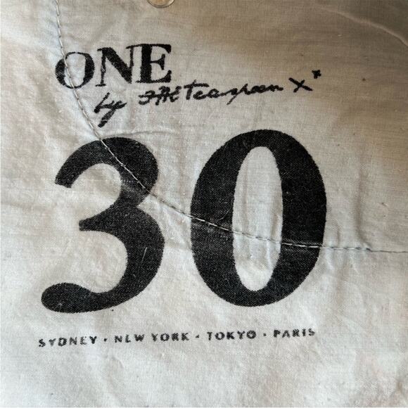 RARE Revolve X One Teaspoon Light Wash Hawks Cheetah Distressed Denim Shorts -30 - Picture 9 of 12